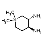 CAS#: 118747-26-5, (3R,4S)-1,1-Dimethyl-3,4-Silinanediamine