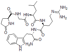 CAS 登录号：118904-15-7， 5-氧代-L-脯氨酰甘氨酰-L-亮氨酰-L-精氨酰-L-色氨酰胺