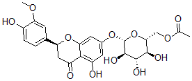 CAS#: 118985-26-5, Homoeriodictyol-7-O-(6''-O-acetyl)glucopyranoside