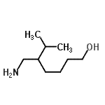 CAS 登录号：119026-20-9， 5-(氨基甲基)-6-甲基-1-庚醇
