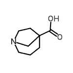 CAS#: 119103-00-3, 1-Azabicyclo[3.2.1]Octane-5-Carboxylic Acid