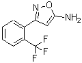 CAS 登录号：119162-55-9， 3-[2-(三氟甲基)苯基]-1,2-恶唑-5-胺