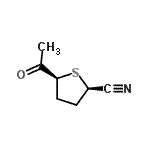 CAS#: 119292-52-3, (2R,5S)-5-Acetyltetrahydro-2-Thiophenecarbonitrile