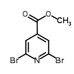 CAS 登录号：119308-57-5， 甲基2,6-二溴异烟酸酯
