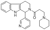 CAS#: 119464-27-6, 3-Piperidin-1-Yl-1-(1-Pyridin-3-Yl-1,3,4,9-Tetrahydropyrido[3,4-b]Indol-2-Yl)Propan-1-One