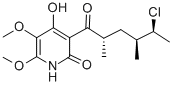 CAS#: 119509-25-0, 3-[(2S,4S,5S)-5-Chloro-2,4-Dimethylhexanoyl]-2-Hydroxy-5,6-Dimethoxy-1H-Pyridin-4-One