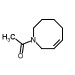 CAS 登录号：119554-69-7， 1-[(6Z)-3,4,5,8-四氢-1(2H)-氮杂环辛烷基]乙酮