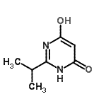CAS 登录号：1197-04-2， 6-羟基-2-异丙基-4(3H)-嘧啶酮