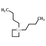 CAS 登录号：1197-89-3， 1,1-二丁基锗杂环丁烷