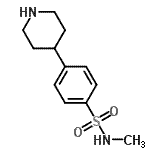 CAS 登录号：119737-34-7， N-甲基-4-(4-哌啶基)苯磺酰胺