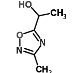 CAS 登录号：119738-13-5， 1-(3-甲基-1,2,4-恶二唑-5-基)乙醇