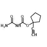 CAS 登录号：119749-97-2， 1-乙炔基环戊基氨基甲酰基氨基甲酸酯