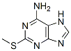 CAS 登录号：1198-83-0， 2-(甲硫基)-9H-嘌呤-6-胺