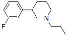CAS#: 119817-93-5, 3-(3-Fluorophenyl)-N-N-Propylpiperidine