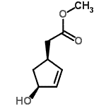 CAS#: 120052-54-2, Methyl [(1S,4S)-4-Hydroxy-2-Cyclopenten-1-Yl]Acetate