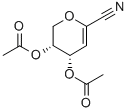CAS 登录号：120085-65-6， 2,6-脱水-3-脱氧-D-赤式-己-2-烯酮腈 4,5-二乙酸酯