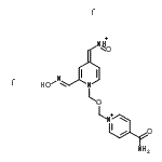CAS#: 120103-35-7, 4-Carbamoyl-1-({[(4E)-2-[(E)-(Hydroxyimino)Methyl]-4-[(Oxoammonio)Methylene]-1(4H)-Pyridinyl]Methoxy}Methyl)Pyridinium Diiodide