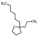 CAS#: 120159-12-8, 2-Ethoxy-2-Hexyl-1,3-Dioxolane