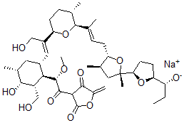 CAS#: 120203-60-3, Antibiotic SF 2487 sodium salt