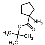 CAS#: 120225-90-3, 2-Methyl-2-Propanyl 1-Aminocyclopentanecarboxylate