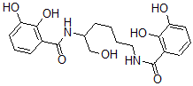 CAS 登录号：120243-02-9， N-[6-[(2,3-二羟基苯甲酰)氨基]-1-羟基己烷-2-基]-2,3-二羟基苯甲酰胺