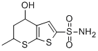 CAS#: 120298-37-5, 5,6-Dihydro-4-Hydroxy-6-Methyl-4H-Thieno[2,3-b]Thiopyran-2-Sulfonamide