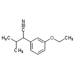CAS 登录号：120352-96-7， 2-(3-乙氧基苯基)-3-甲基丁腈