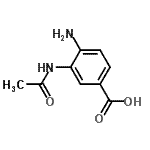 CAS 登录号：120399-87-3， 3-乙酰氨基-4-氨基苯甲酸