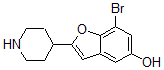 CAS 登录号：120465-04-5， O-去甲基溴法罗明