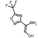 CAS 登录号：120493-20-1， N-羟基-5-(三氟甲基)-1,2,4-恶二唑-3-甲脒
