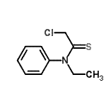 CAS 登录号：120508-35-2， 2-氯-N-乙基-N-苯基硫代乙酰胺