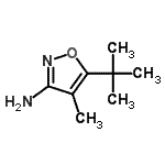 CAS#: 120771-20-2, 4-Methyl-5-(2-Methyl-2-Propanyl)-1,2-Oxazol-3-Amine