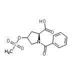 CAS#: 120807-02-5, 1-Benzoyl-4-[(Methylsulfonyl)Oxy]-L-Proline