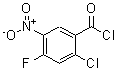 CAS 登录号：120890-66-6， 2-氯-4-氟-5-硝基苯甲酰氯