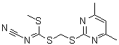 CAS#: 120958-21-6, [(4,6-Dimethyl-2-Pyrimidinyl)Sulfanyl]Methyl Methyl Cyanocarbonodithioimidate