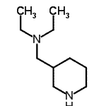 CAS 登录号：120990-84-3， N-乙基-N-(3-哌啶基甲基)乙胺
