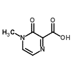 CAS#: 120992-56-5, 4-Methyl-3-Oxo-3,4-Dihydro-2-Pyrazinecarboxylic Acid