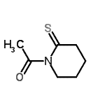 CAS#: 121003-23-4, 1-(2-Thioxo-1-Piperidinyl)Ethanone