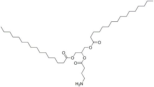 CAS 登录号：121067-20-7， [2-(4-氨基丁烷酰基氧基)-3-棕榈酰氧基丙基]十六烷酸酯盐酸盐