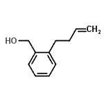 CAS#: 121089-46-1, [2-(3-Buten-1-Yl)Phenyl]Methanol