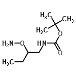 CAS#: 121102-98-5, 2-Methyl-2-Propanyl [2-(Aminooxy)Butyl]Carbamate