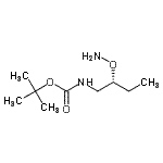 CAS#: 121103-20-6, 2-Methyl-2-Propanyl [(2R)-2-(Aminooxy)Butyl]Carbamate