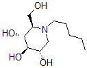 CAS 登录号:121133-60-6, (2R,3R,4R,5S)-2-(羟基甲基)-1-戊基哌啶-3,4,5-三醇