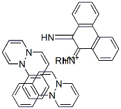 CAS#: 121174-96-7, Bis(9,10-phenanthrenequinonediimine)(phenanthroline)rhodium(III)