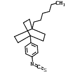 CAS#: 121219-38-3, 1-Hexyl-4-(4-Isothiocyanatophenyl)Bicyclo[2.2.2]Octane