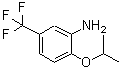 CAS 登录号：121307-23-1， 2-异丙氧基-5-(三氟甲基)苯胺