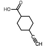 CAS#: 121318-11-4, 4-Ethynylcyclohexanecarboxylic acid