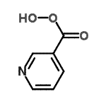CAS 登录号：121343-63-3， 3-吡啶过氧甲酸