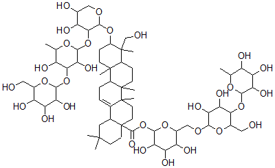 CAS#: 121449-76-1, Kalopanax Saponin C