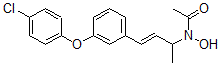 CAS 登录号：121488-61-7， N-[(E)-4-[3-(4-氯苯氧基)苯基]丁-3-烯-2-基]-N-羟基乙酰胺